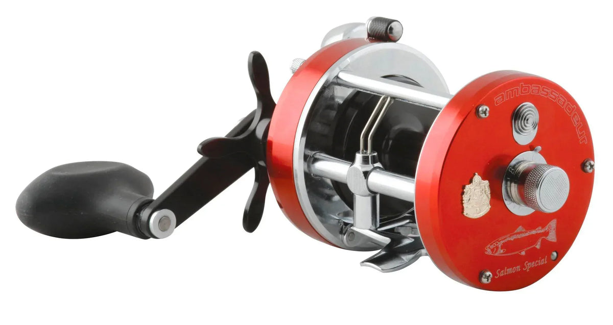 abu garcia diplomat 56 fly reel Abu Garcia Ambassadeur Salmon Special 7000 Baitcasting Reel