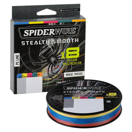 Spiderwire Stealth Smooth 8 Multicolor 2000 m kuitusiima - Happy Angler