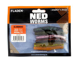 Fladen NED Worm Mix 7 cm jigi 6 kpl/pkt - Happy Angler