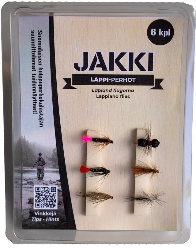 Jakki Lappi perholajitelma 6 kpl/pkt - Happy Angler
