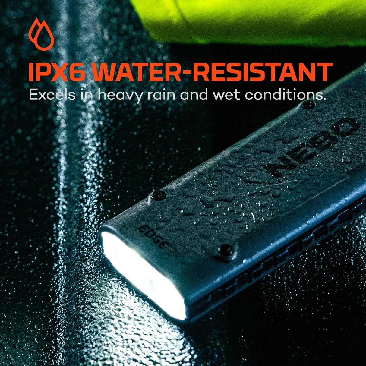 NEBO Edge 2K ladattava taskulamppu 2000 lm - Happy Angler