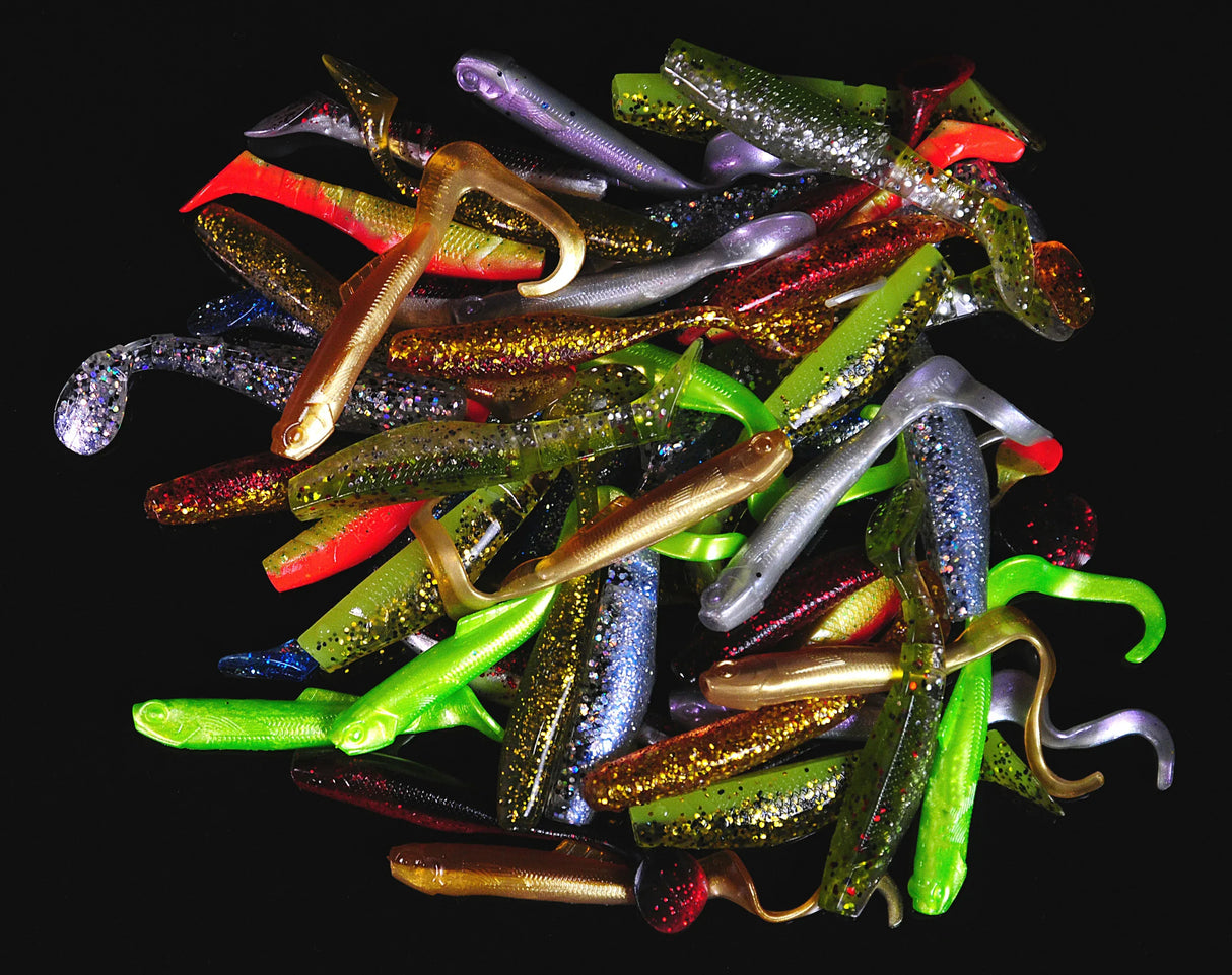 Team K.P Baits Överi Pro jigilajitelma 195 kpl + vieherasia 2kpl + mittatarra - Happy Angler