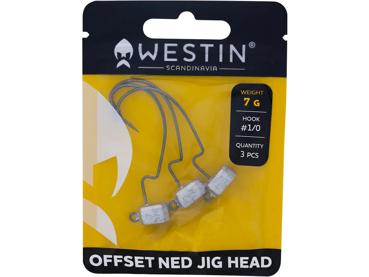 Westin Offset NED jigipää 5 g 3 kpl/pkt - Happy Angler