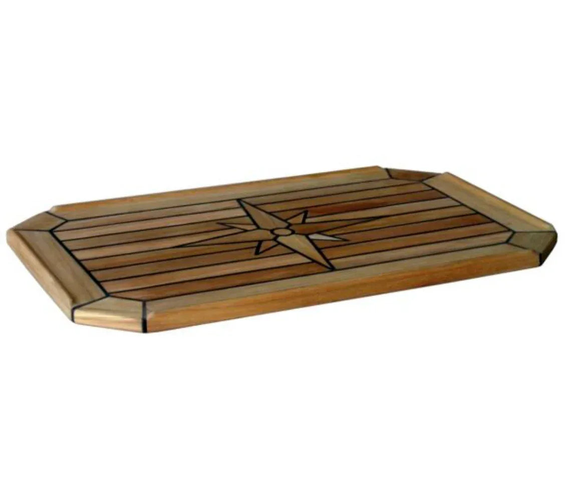 Eude Marine pöytälevy tiikkiä - Happy Angler