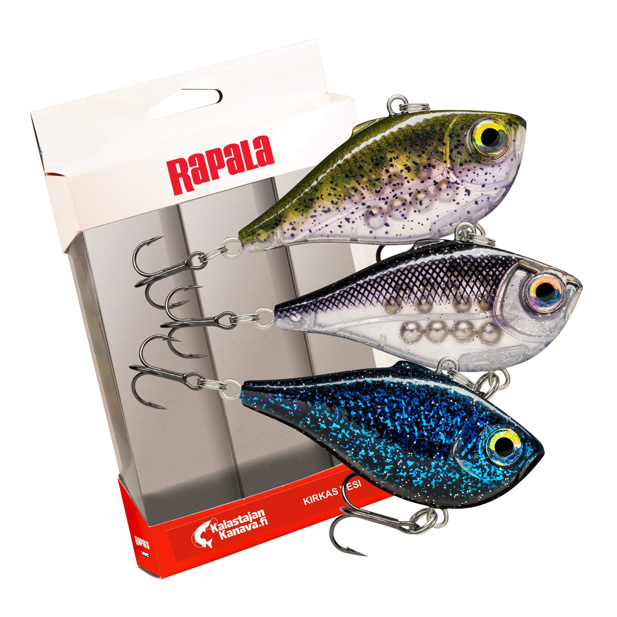 Rapala Rippin Rap 5 cm lajitelma Kalastajan Kanava 1 kirkas vesi - Happy Angler