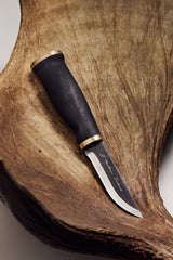 Marttiini Hirvi Black puukko lahjalaatikossa - Happy Angler