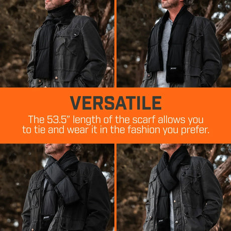 THAW Heated Scarf 2.0 lämmitettävä huivi 5000 mAh akulla - Happy Angler