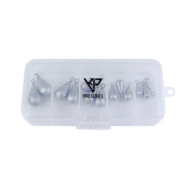 K.P Baits lisäpainolajitelma 13 kpl - Happy Angler