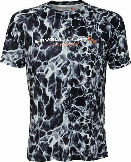 Savage Gear Night UV UPF30+ t-paita - Happy Angler