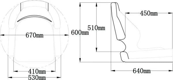 Marinvent venetuoli harmaa - Happy Angler