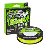 Berkley Sick Braid X8 Flame Green 300 m Braided Line