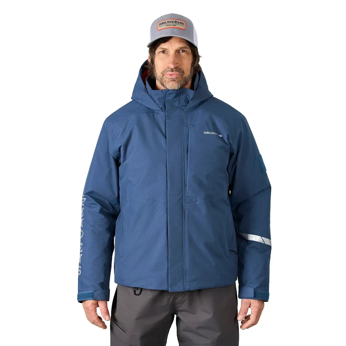 Grundens Transmit X Blue Abyss takki - Happy Angler