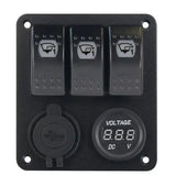 1852 Marine katkaisinpaneeli 3 kytkintä - Happy Angler