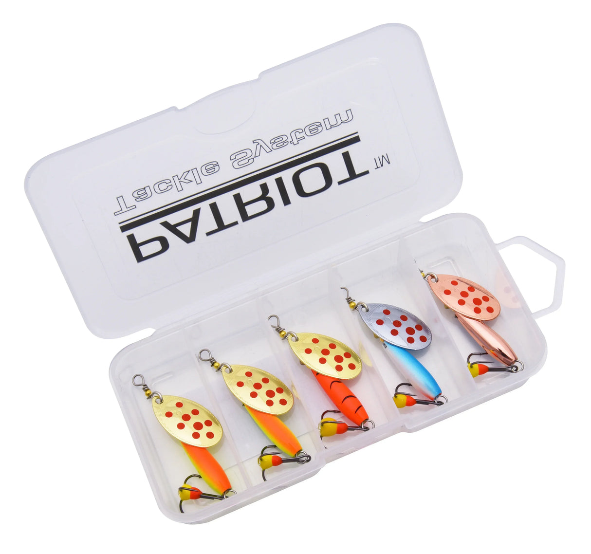 Patriot Finny 5 g lippa lajitelma 5 kpl/pkt - Happy Angler