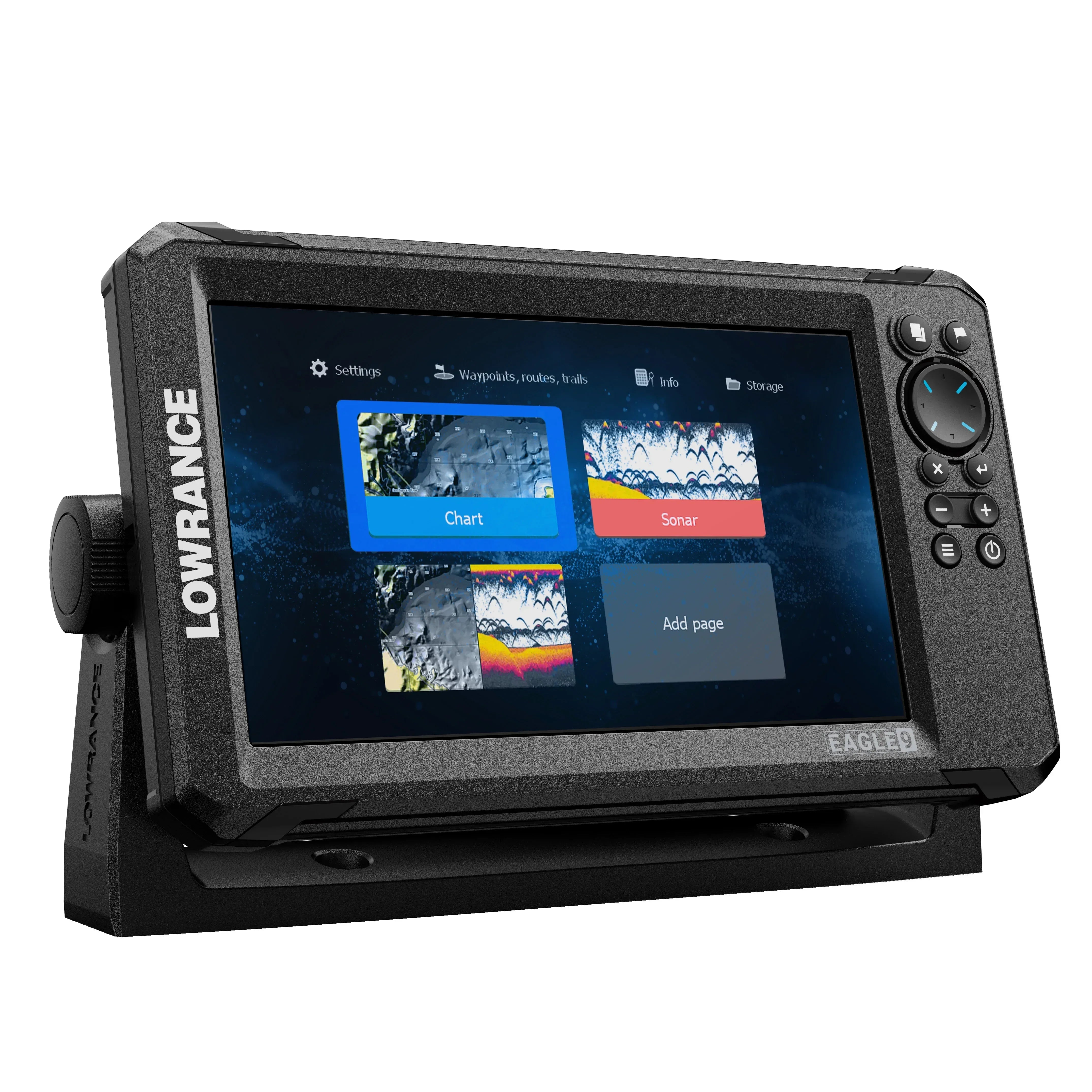 Lowrance Eagle 9 Combo Device + TripleShot HD Transducer