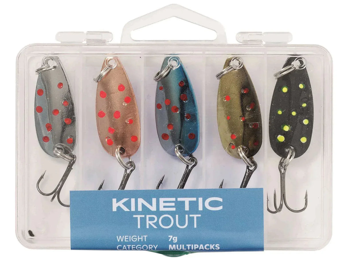 Kinetic Trout 7 g lusikkalajitelma 5 kpl/pkt - Happy Angler