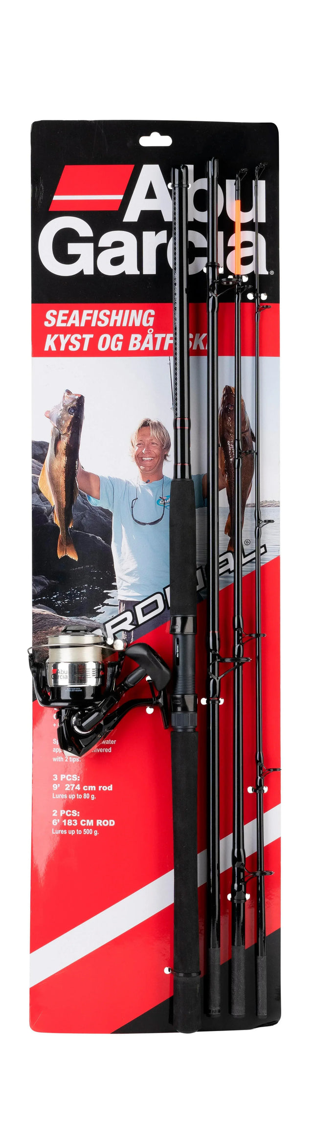 Abu Garcia Cardinal Sea Fishing Two Tip avokelasetti - Happy Angler
