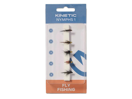 Kinetic Nympf Flies perholajitelma 5 kpl/pkt - Happy Angler