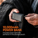 THAW Heated Wrap 2.0 lämmitettävä peite 10000 mAh akulla - Happy Angler