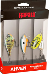 Rapala Kalatakuu Ahven aurinkoinen viehelajitelma - Happy Angler