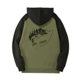 Fladen Green Perch vetoketjullinen huppari - Happy Angler