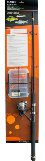 Fladen Ready To Fish avokelasetti + vieheitä - Happy Angler