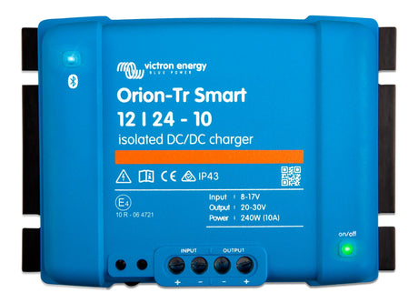Victron Orion-Tr Smart 12/24V 10A DC-DC laturi - Happy Angler