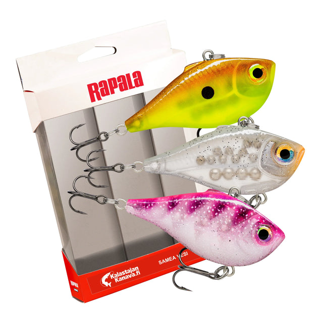 Rapala Rippin Rap 5 cm lajitelma Kalastajan Kanava 2 samea vesi - Happy Angler