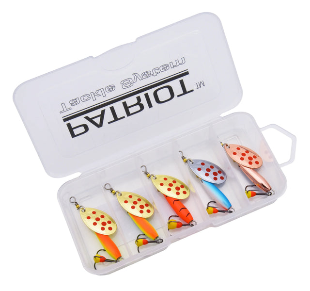 Patriot Finny 10 g lippa lajitelma 5 kpl/pkt - Happy Angler