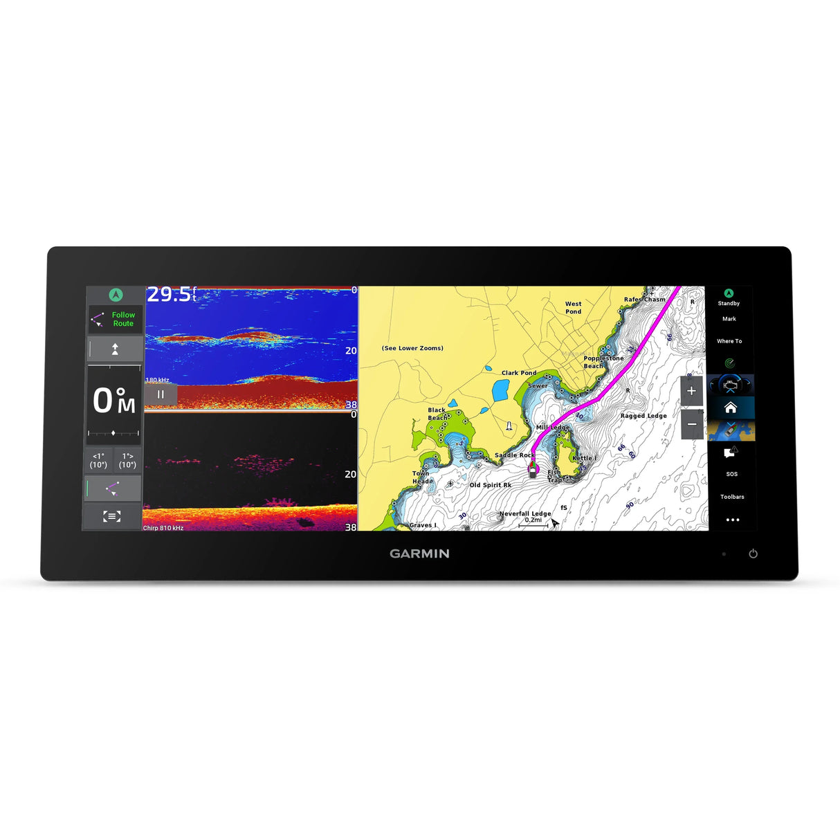 Garmin GPSMAP 1523xsv yhdistelmälaite - Happy Angler