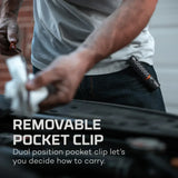 NEBO Torchy 2K ladattava taskulamppu 2000 lm - Happy Angler