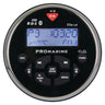 LTC Promarine 1111 vesitiivis pyöreä 4x65 W musta RDS-veneradio - Happy Angler
