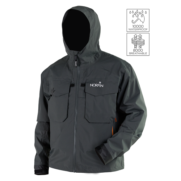 Norfin Pilot Gray kalastustakki